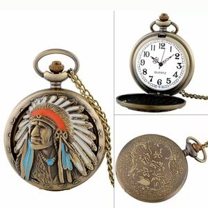 Native American pocket watch